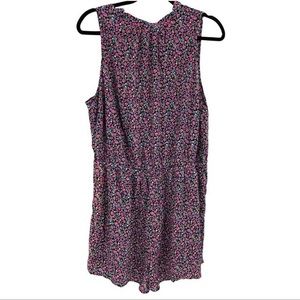 Forever21+ Floral Open Back Romper -Size 3x